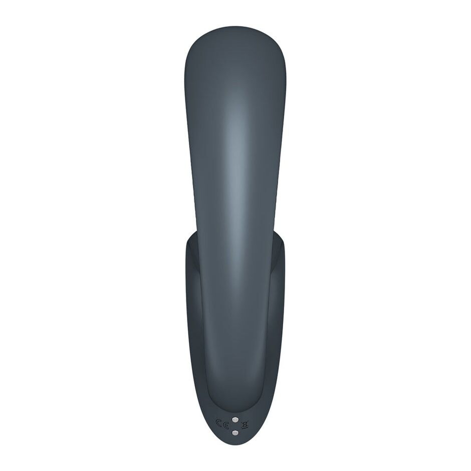 Вагінально-кліторальний вібратор Satisfyer G for Goddess 1 Dark Grey, 2 мотори