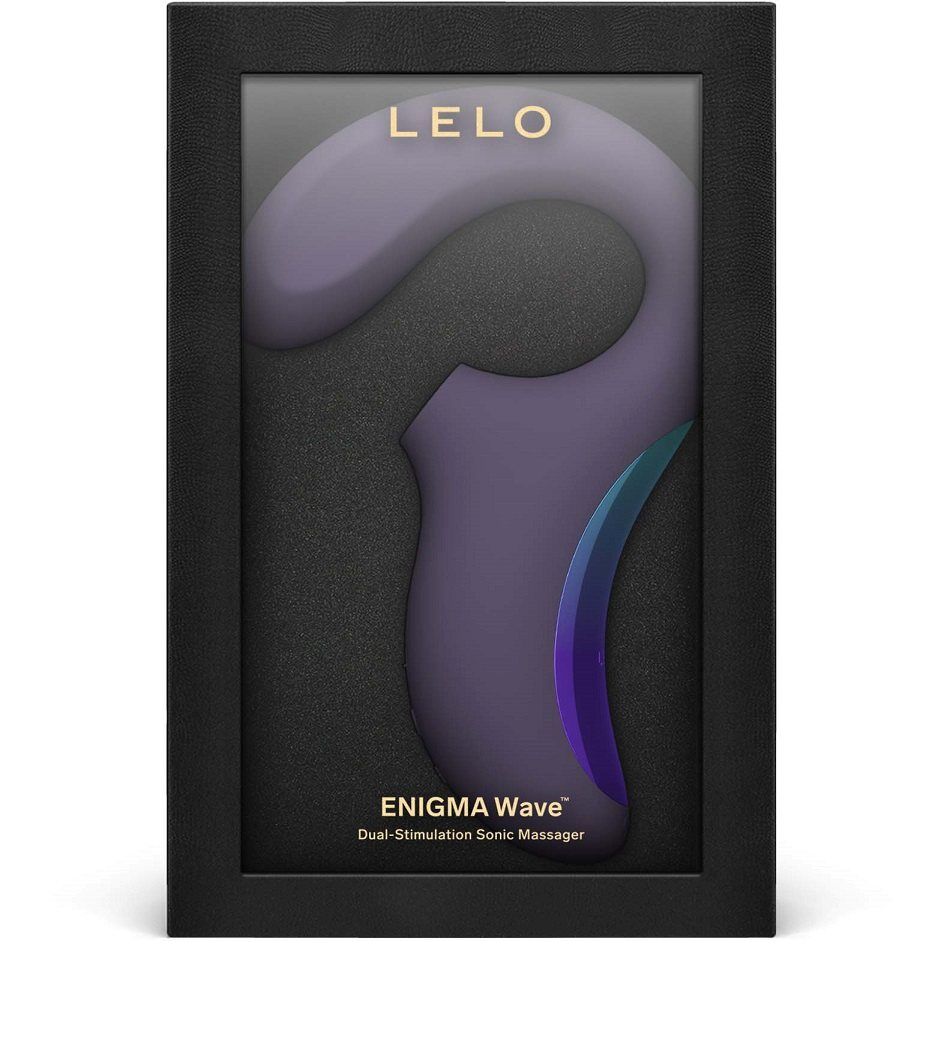 Кліторально-вагінальний звуковий стимулятор LELO Enigma WAVE Cyber Purple, 3 типи стимуляції