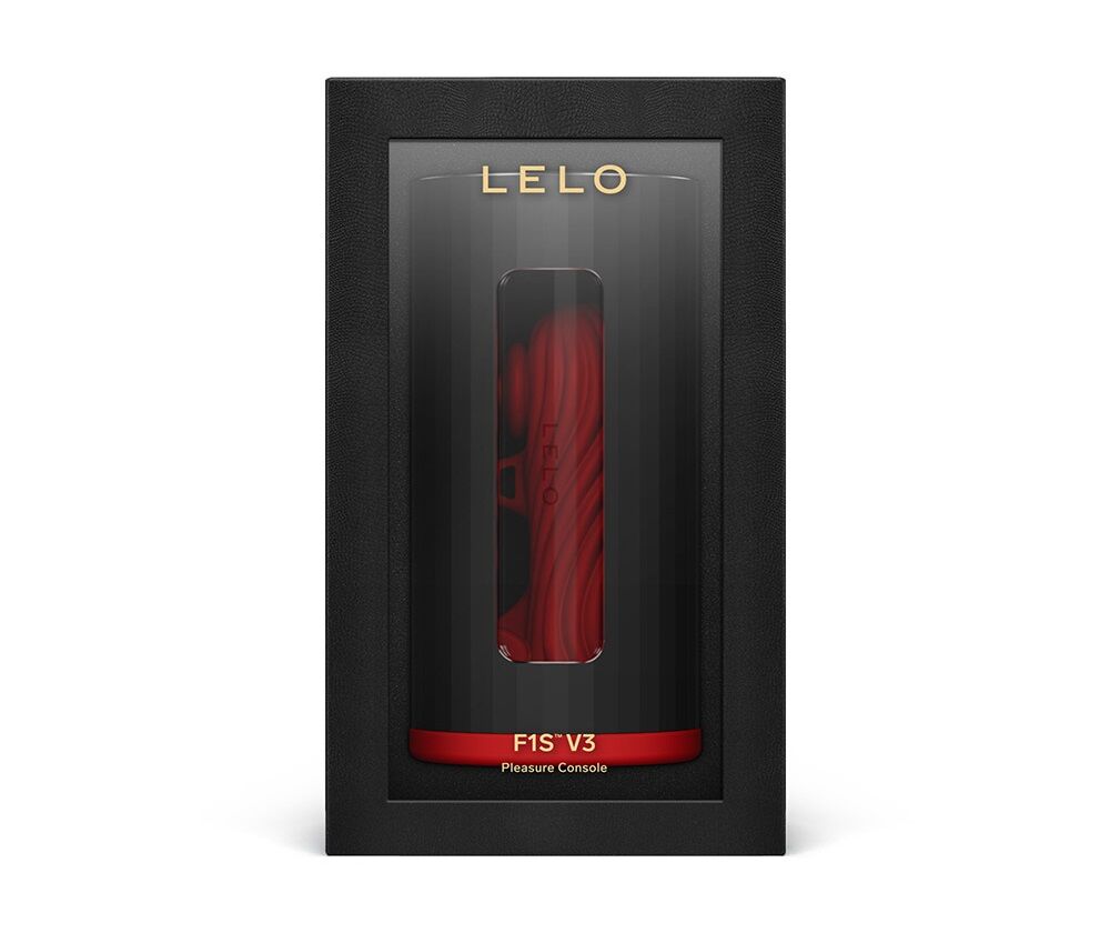 Смарт-мастурбатор LELO F1S V3 Red, 2 мотори, 8 режимів, стимуляція звуковими хвилями