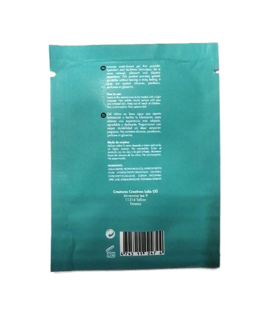 Пробник гель-лубриканту для чутливої шкіри Driminals Natural Pure (4 мл)