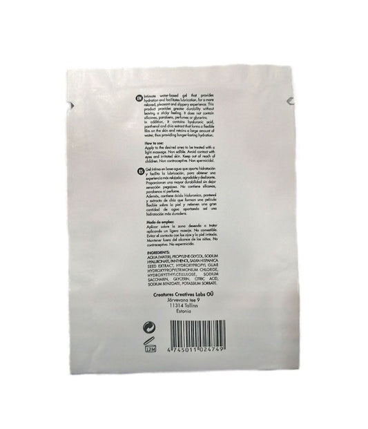 Пробник екстразволожувального гель-лубриканту Driminals Golden Touch (4 мл), водна основа