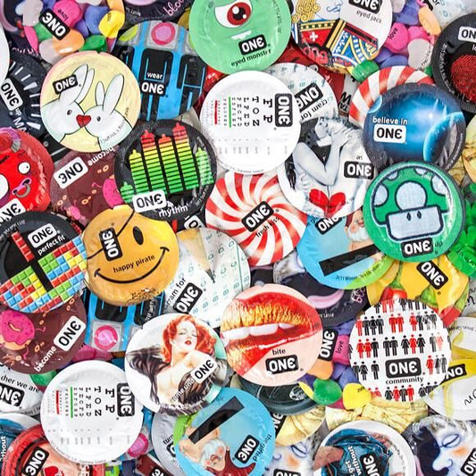 Презерватив ONE Super Sensitive, 1 шт, гладенький, з додатковою змазкою