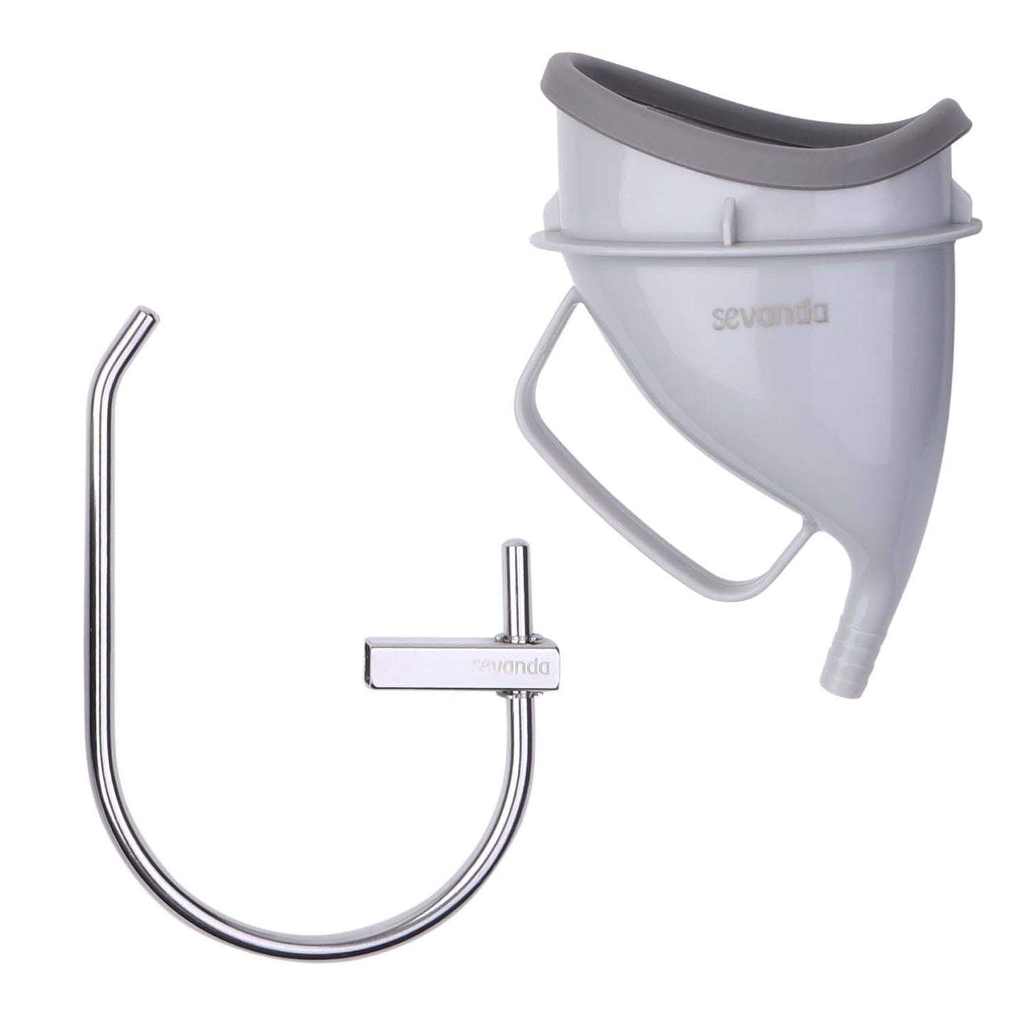 Набір для домінування LOCKINK SEVANDA Objectification Bathroom Set, маска та 4 насадки