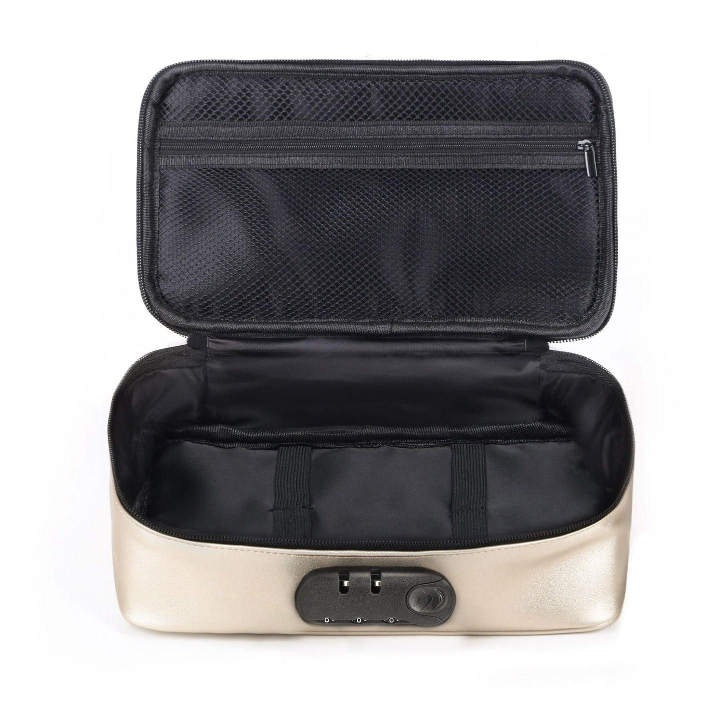 Кейс для іграшок Dorcel DISCREET BOX LUXURY GOLD, кодовий замок, 27×16×7,62 см