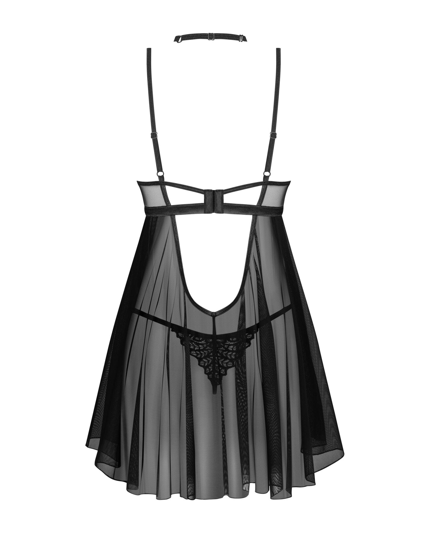 Бебі-дол Obsessive Donarella babydoll & thong XL/2XL