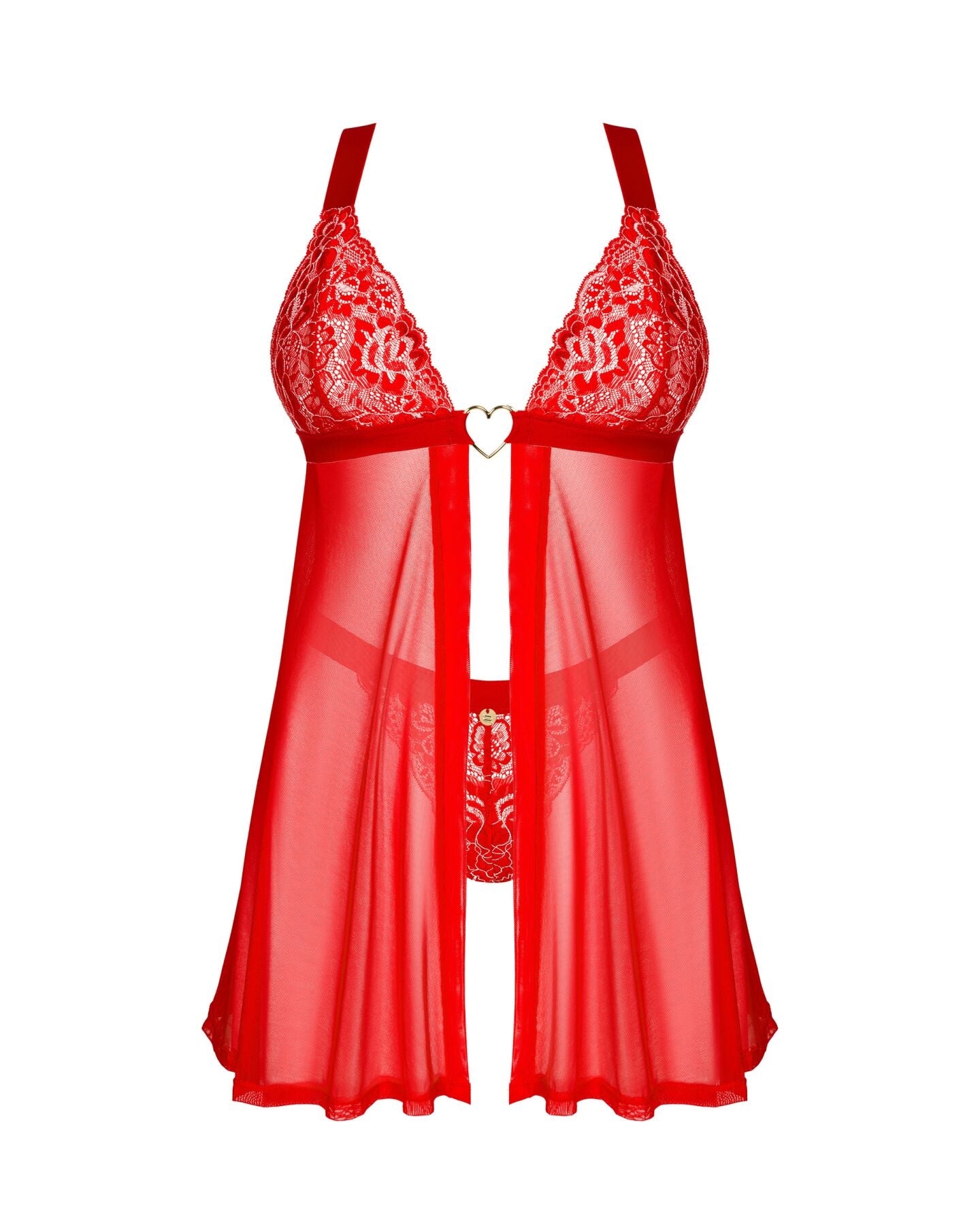 Бебі-дол Obsessive Elianes babydoll & thong XL/2XL