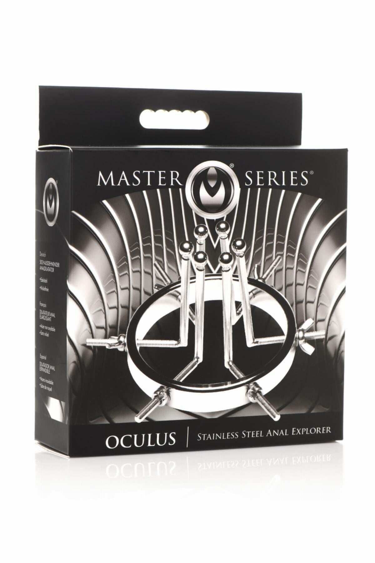 Анальний розширювач Master Series Oculus Stainless Steel Anal Explorer