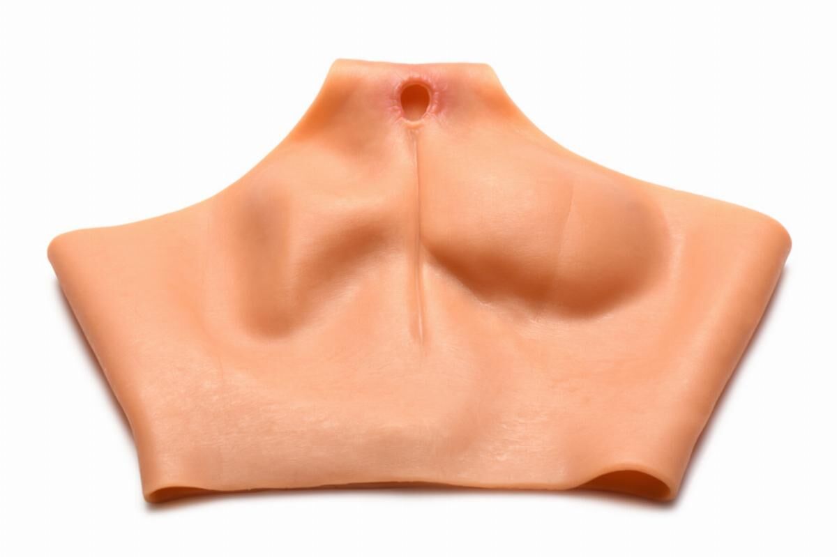 Накладна вагіна Master Series Silicone Vagina + Butt Panties - Large