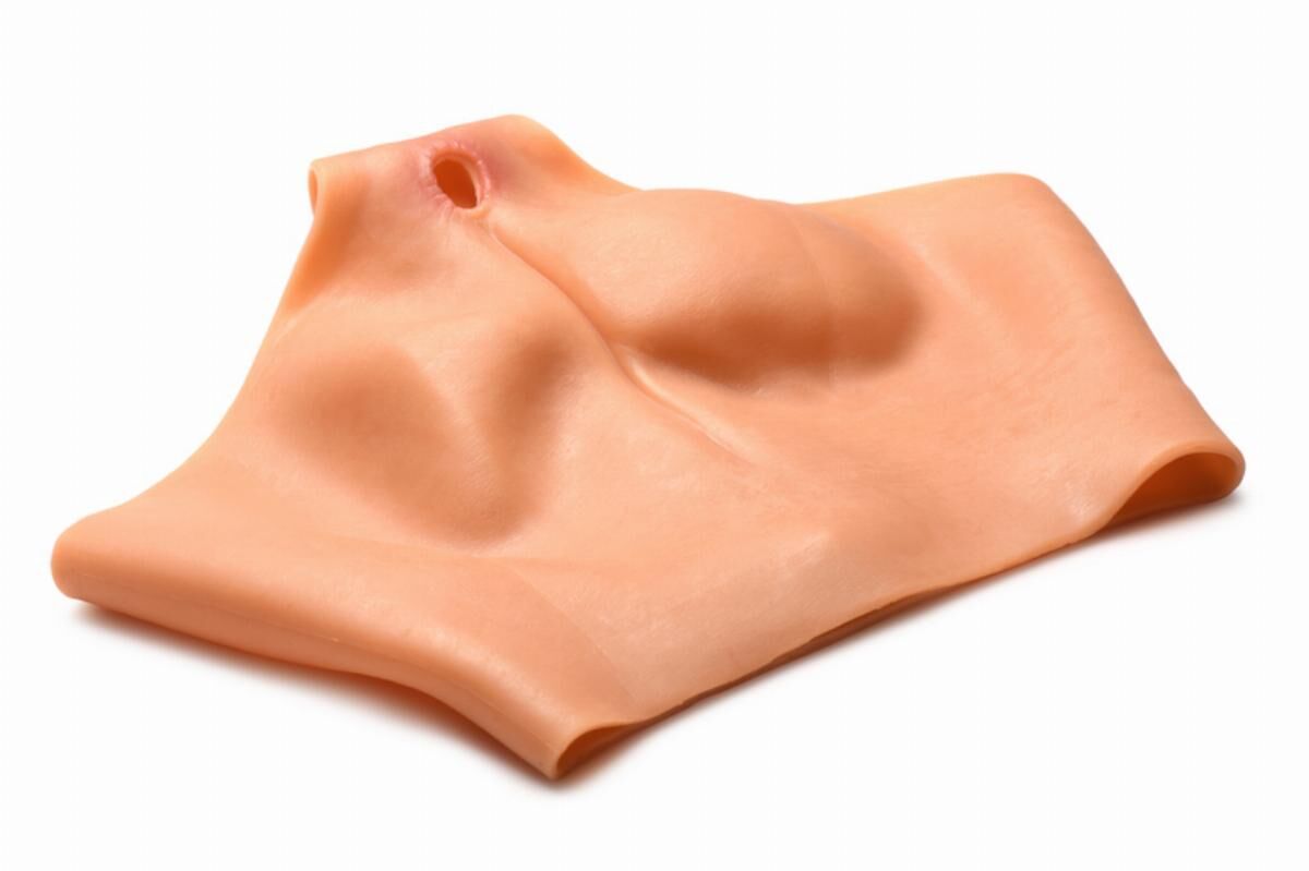 Накладна вагіна Master Series Silicone Vagina + Butt Panties - Large