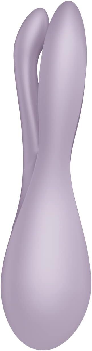 Кліторальний вібратор Satisfyer Threesome 2 Violet, 3 гнучкі пальчики, 3 мотори