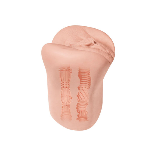 Мастурбатор-вагіна + попка Alive Lola Super Realistic Masturbator L Flesh, два канали, реалістик