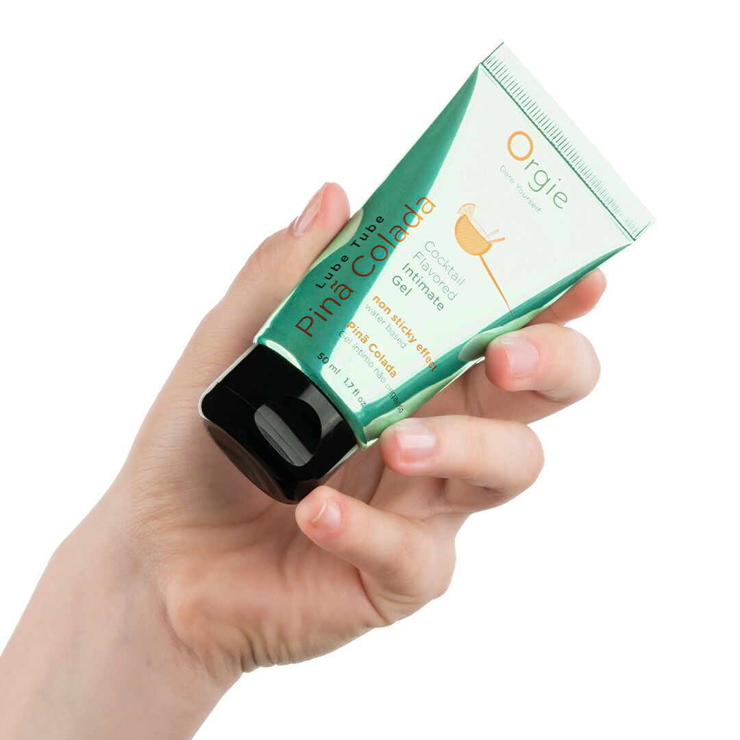 Лубрикант на водній основі Orgie Lube Tube Pina Colada, 50 мл, смак та аромат піна колади