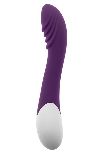 Вібратор S Pleasures Premium Phoenix, для точки G, фіолетовий, водостійкий, 16 видів вібрації, нагрів