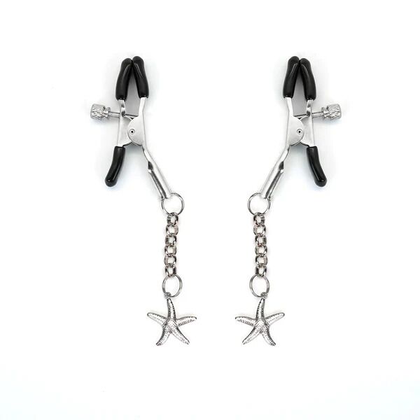 Затискачі для сосків Liebe Seele Starfish Nipple Clamps Silver