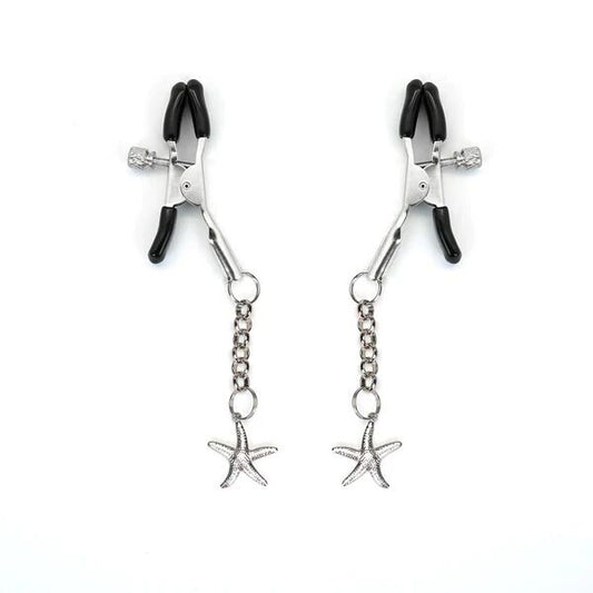 Затискачі для сосків Liebe Seele Starfish Nipple Clamps Silver