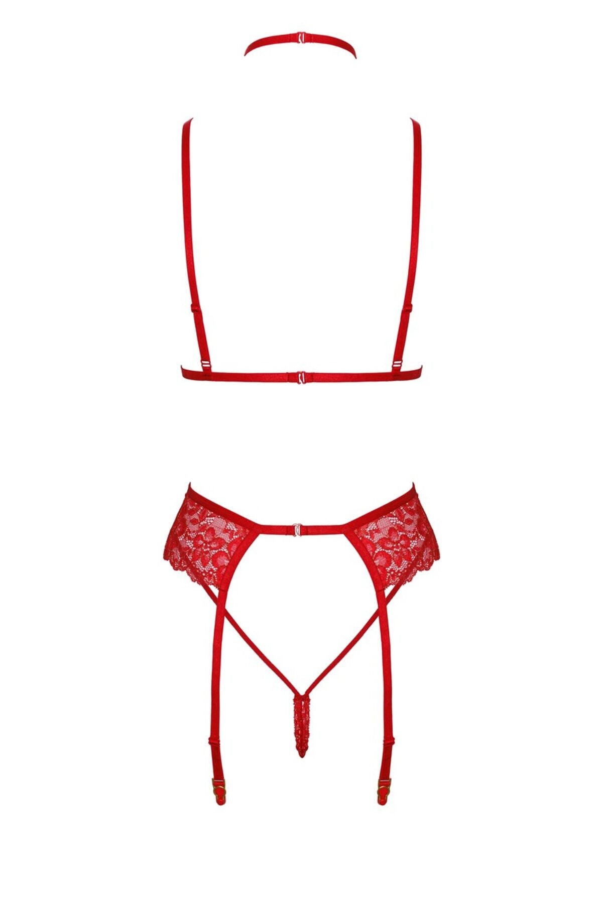 Комплект Kissable Bondage Kiss Set Red S/M