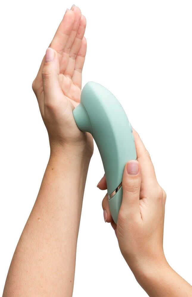 Вакуумний кліторальний стимулятор Womanizer Next Sage, 3D Pleasure Air, 14 рівнів інтенсивності