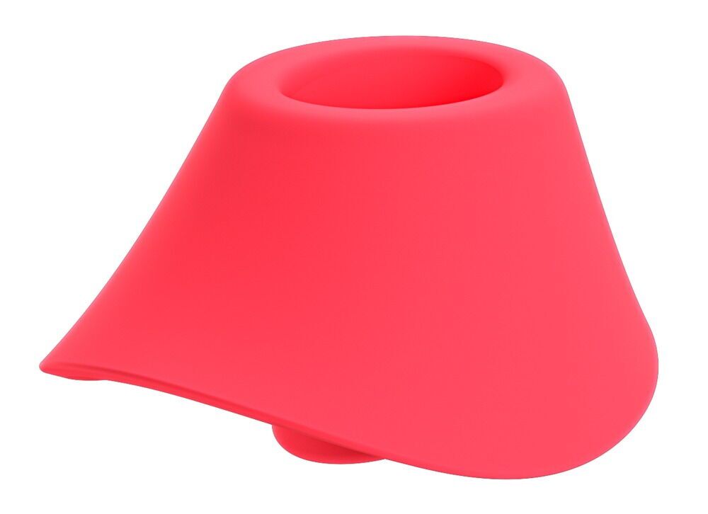 Вагінально-кліторальний стимулятор Womanizer Blend Vibrant Rose, вібрація + вакуум, 2 мотори