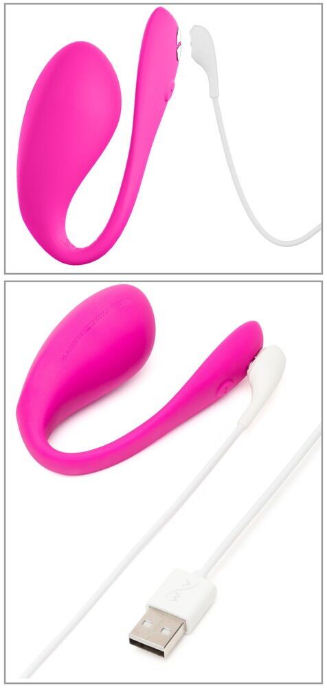 Смарт-віброяйце We-Vibe Jive 2 Electric Pink, пульт ДК, до 4 годин роботи