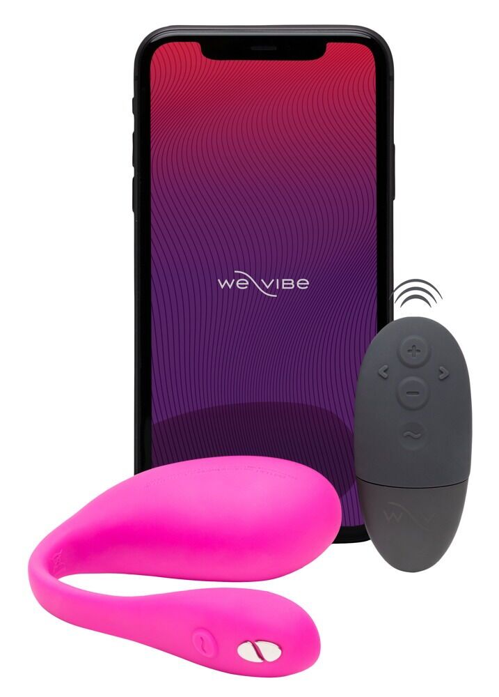 Смарт-віброяйце We-Vibe Jive 2 Electric Pink, пульт ДК, до 4 годин роботи