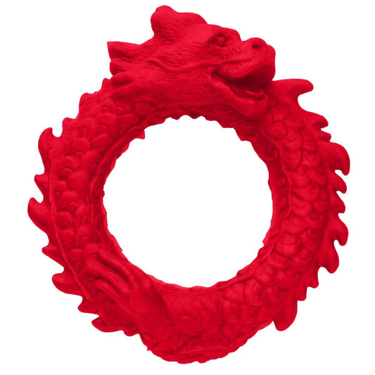 Ерекційне кільце – дракон Creature Cocks Rise of the Dragon Silicone Penis Ring – Red, діаметр 4 см