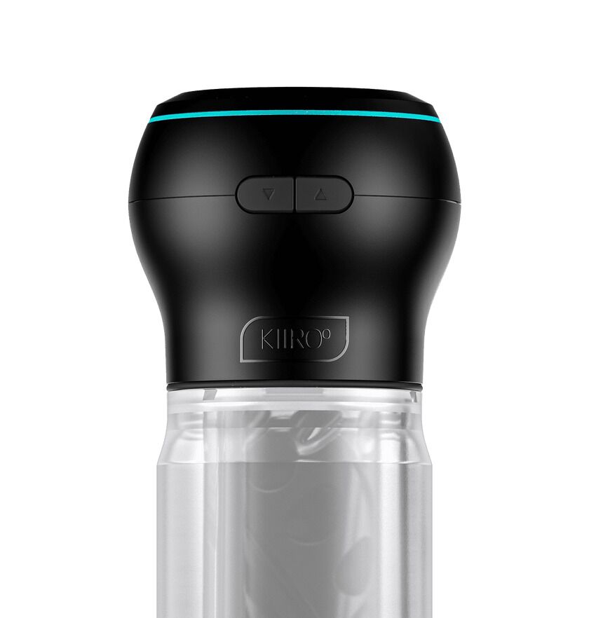 Мастурбатор Kiiroo Feel Pocket Crystal зі всмоктувальною інтерактивною насадкою PowerBlow Combo Set