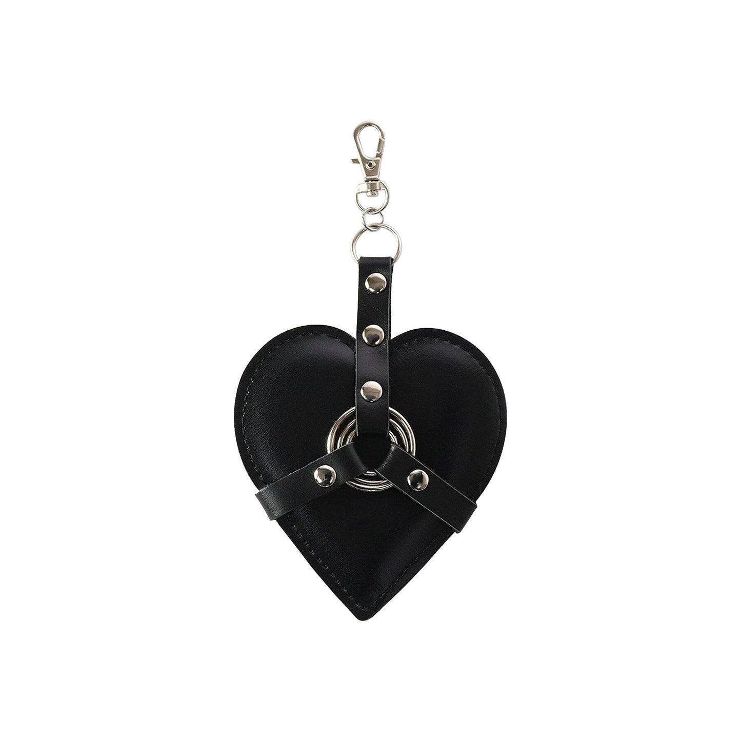 Брелок на карабіні для ключів Art of Heart Angel, Чорний
