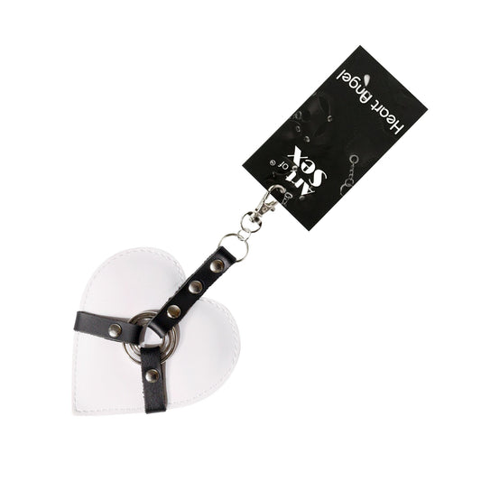 Брелок на карабіні для ключів Art of Heart Angel, Білий