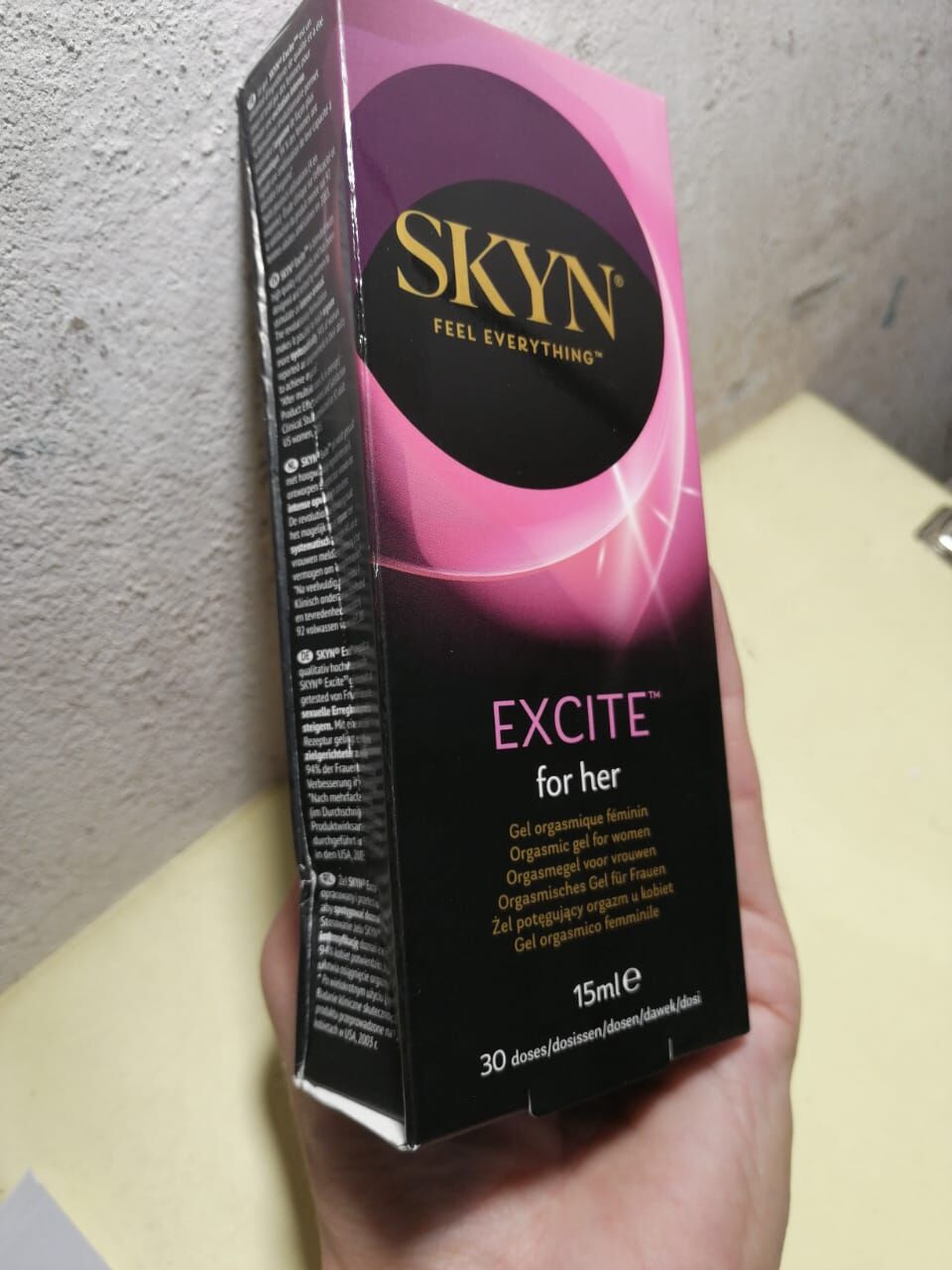 Збуджувальний гель SKYN Excite for her 15 мл (м'ята упаковка!!!)