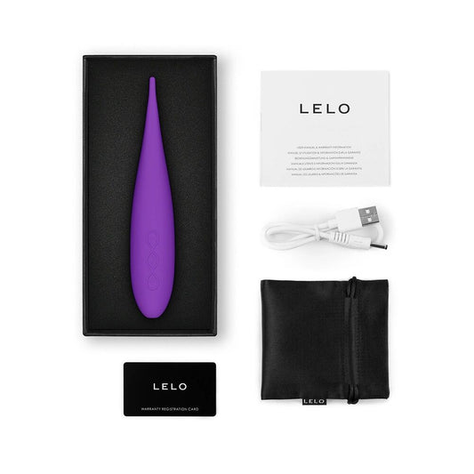 Кліторальний вібратор LELO DOT Travel Purple