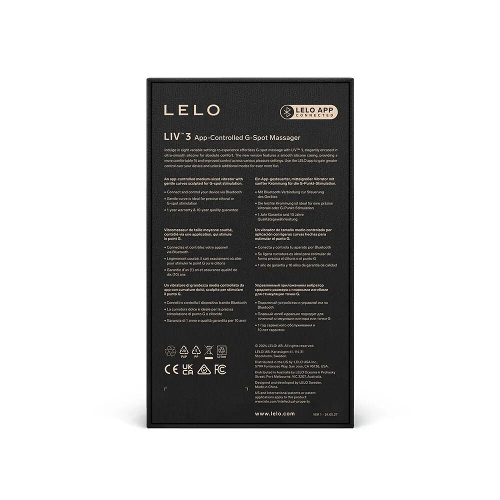 Вібратор LELO Liv 3 Deep Rose
