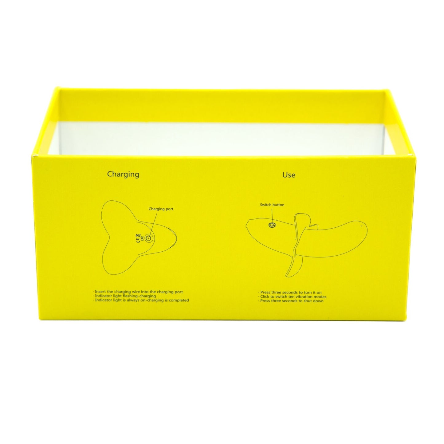 Вібратор Banana Bliss Mini Silicone Vibrator, 10 режимів вібрації, водонепроникний