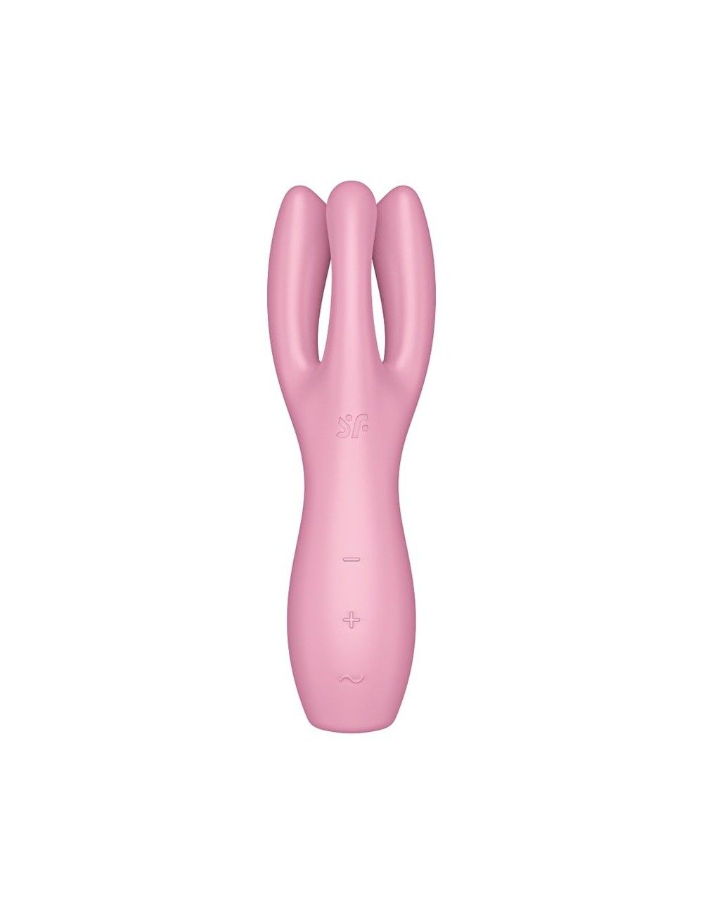 Кліторальний вібратор Satisfyer Threesome 3 Pink з трьома пальчиками