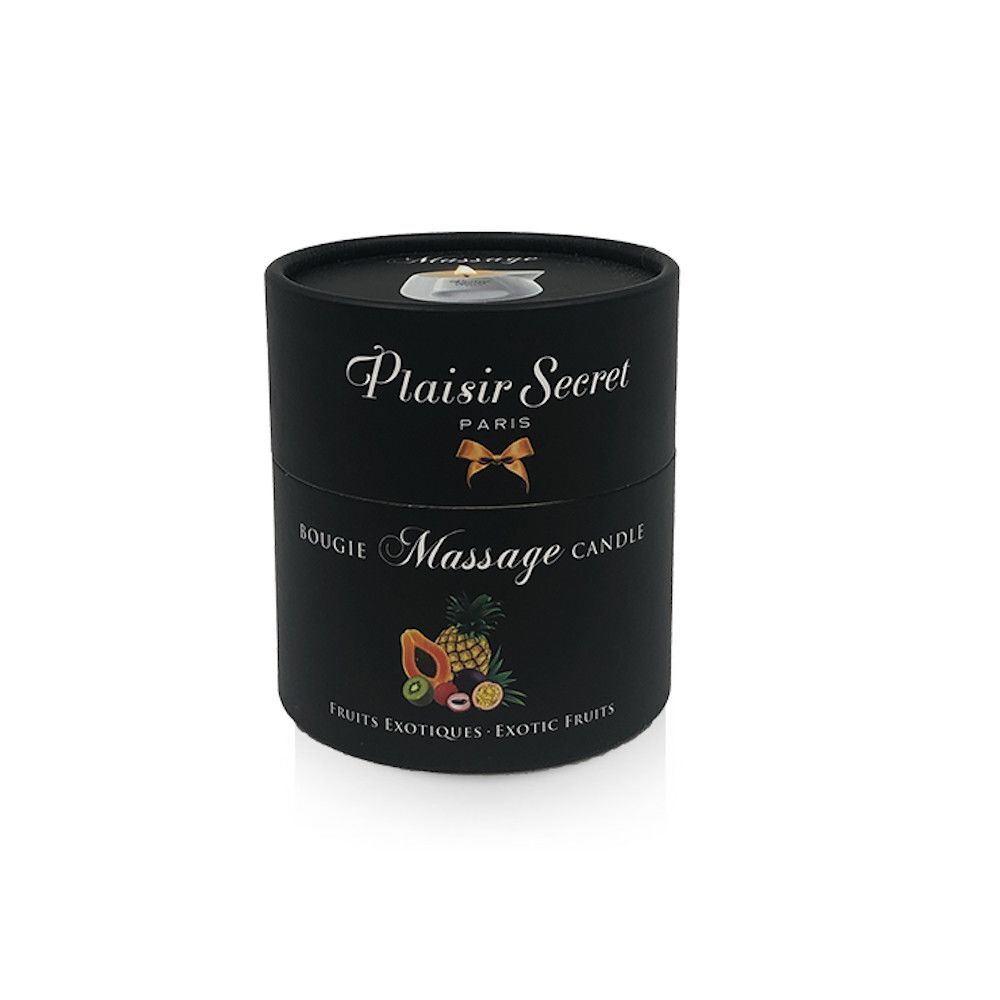Масажна свічка Plaisirs Secrets Pineapple Mango (80 мл)  (м'ята упаковка!!!)