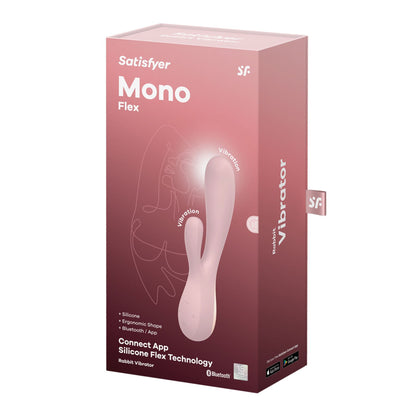 Смарт вібратор-кролик Satisfyer Mono Flex Mauve (м'ята упаковка!!!)