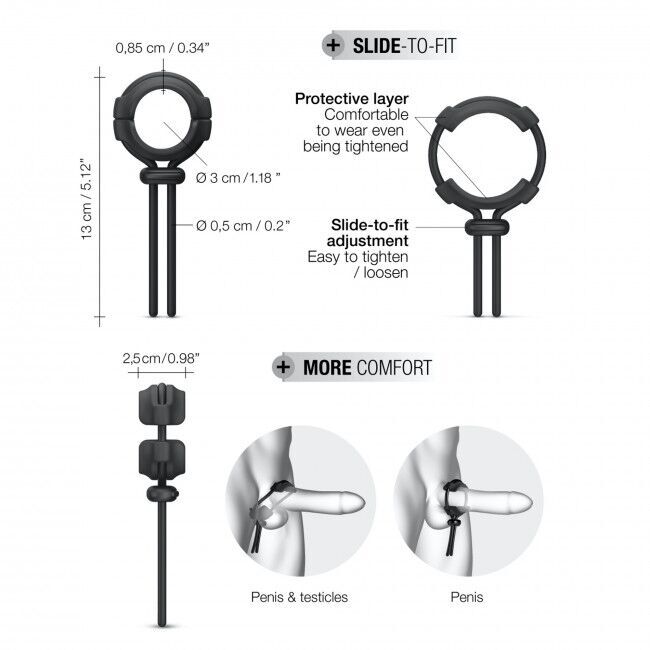 Регульоване ерекційне кільце Dorcel FIT RING (м'ята упаковка!!!)