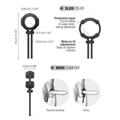 Регульоване ерекційне кільце Dorcel FIT RING (м'ята упаковка!!!)