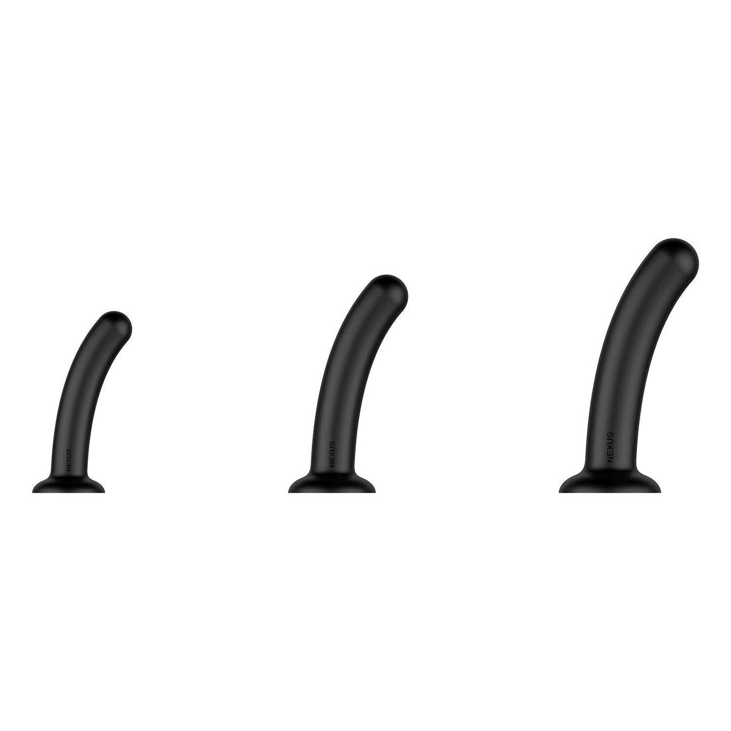 Набір дилдо Nexus Dilating Set  (17см, 15см, 12,5см) (м'ята упаковка!!!)