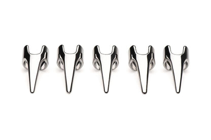 Набір кілець з кігтями Master Series Five-Piece Sensation Claw Rings - Silver (м'ята упаковка!!!)