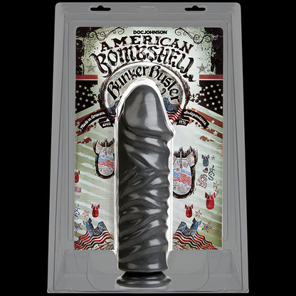 Фалоімітатор для фістингу Doc Johnson American Bombshell Bunker Buster Gun Metal (м'ята упаковка!)
