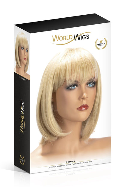 Перука World Wigs CAMILA MID-LENGTH BLONDE (м'ята упаковка!!!)