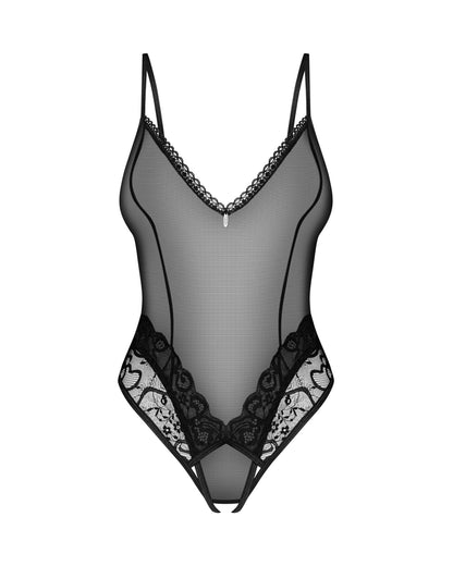 Боді Obsessive Blomentis crotchless teddy XL/2XL