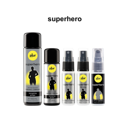 Пролонгувальний гель pjur Superhero Serum 20 мл, створює невидиму плівку, що знижує чутливість