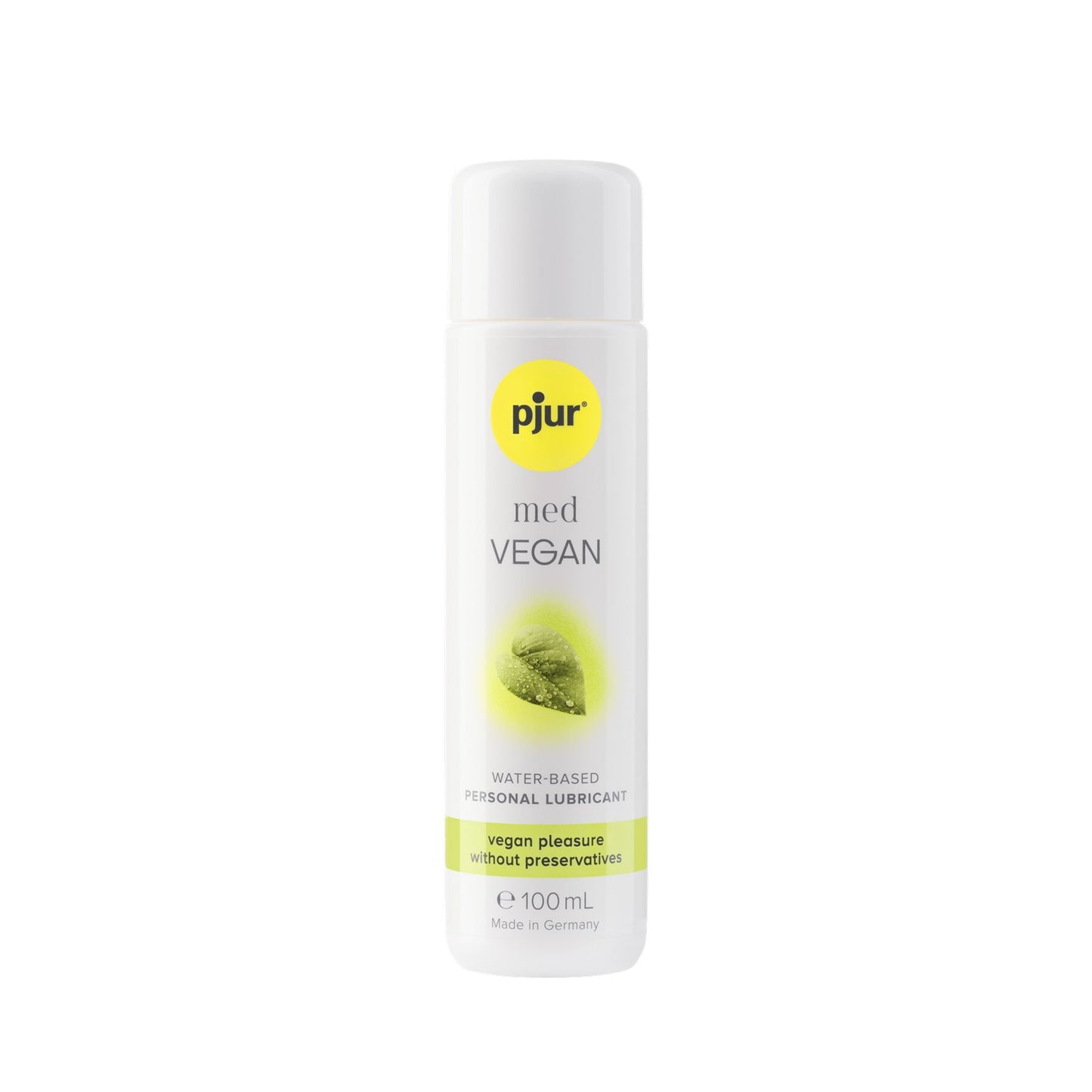 Лубрикант на водній основі pjur MED Vegan glide 100 мл — тільки веганські інгредієнти