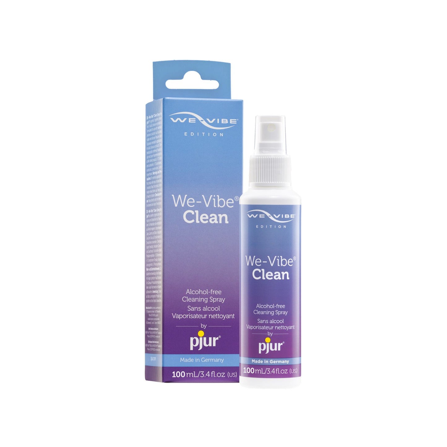 Антибактеріальний спрей pjur We-Vibe Clean 100 мл без спирту та ароматизаторів