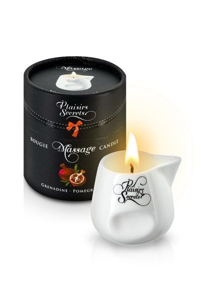 Розпродаж!!! Масажна свічка Plaisirs Secrets Pomegranate 80 мл (термін 01.2026)