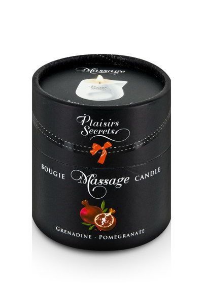 Розпродаж!!! Масажна свічка Plaisirs Secrets Pomegranate 80 мл (термін 01.2026)