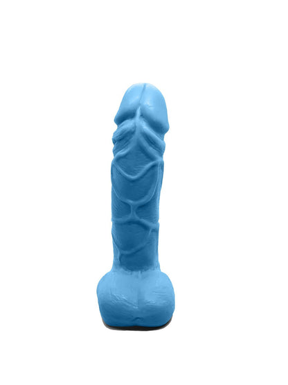 Крафтове мило-член із присоскою Чистий Кайф Blue size M, натуральне