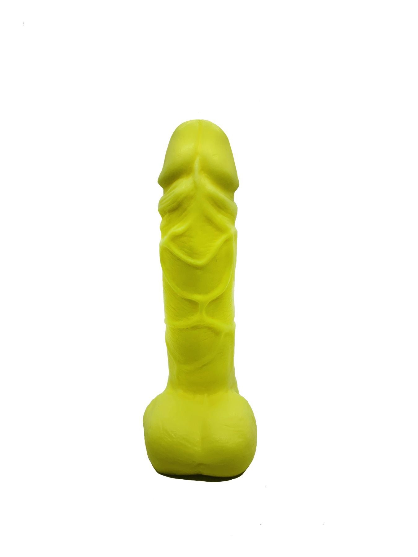 Крафтове мило-член із присоскою Чистий Кайф Yellow size M, натуральне