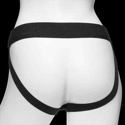 Набір для страпона з вібрацією Doc Johnson Body Extensions - BE Naughty - Black